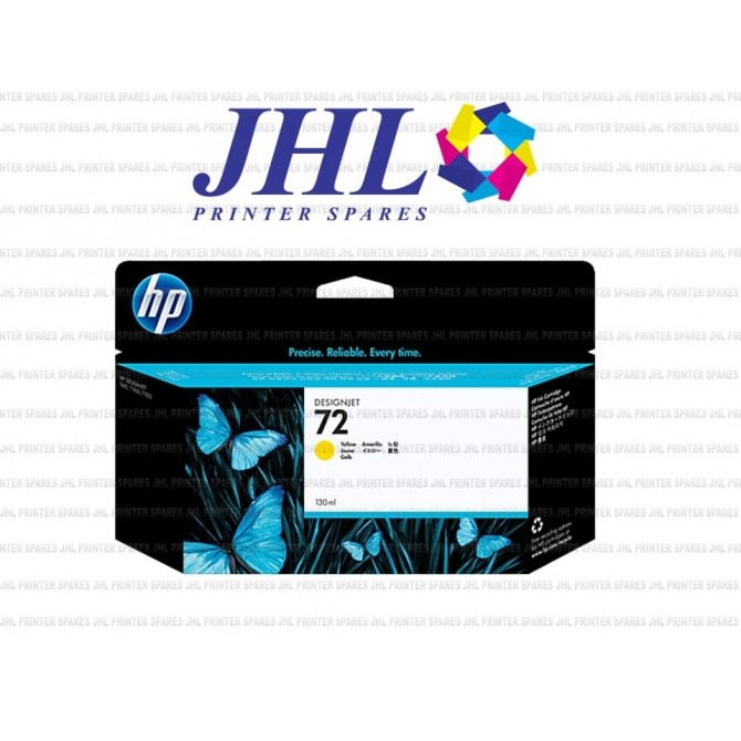 C9373A HP 72 High Capacity Yellow Ink Cartridge