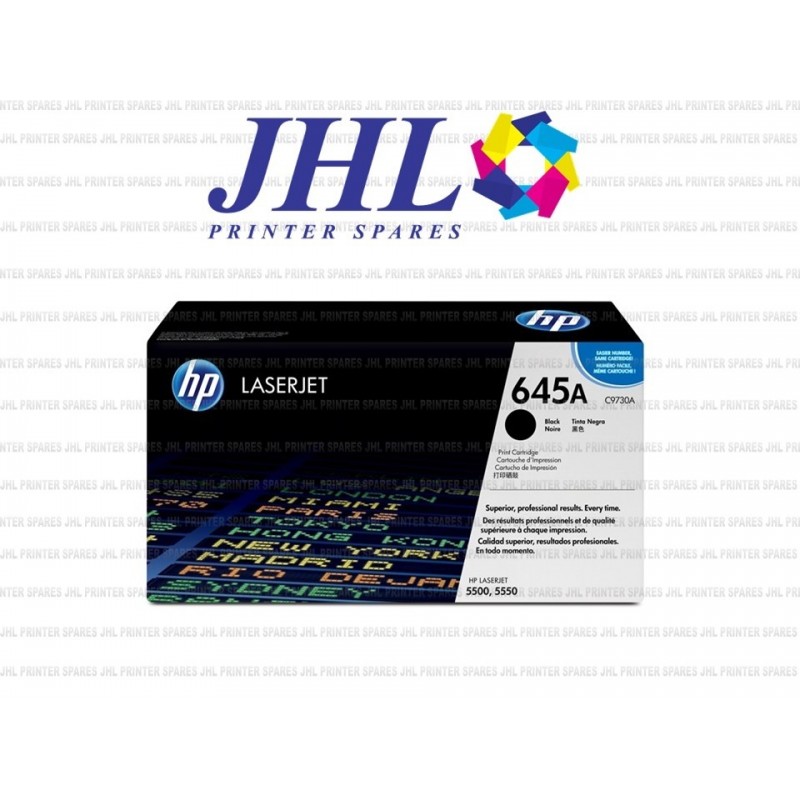 C9730A HP 5500 5550 Black Toner Cartridge