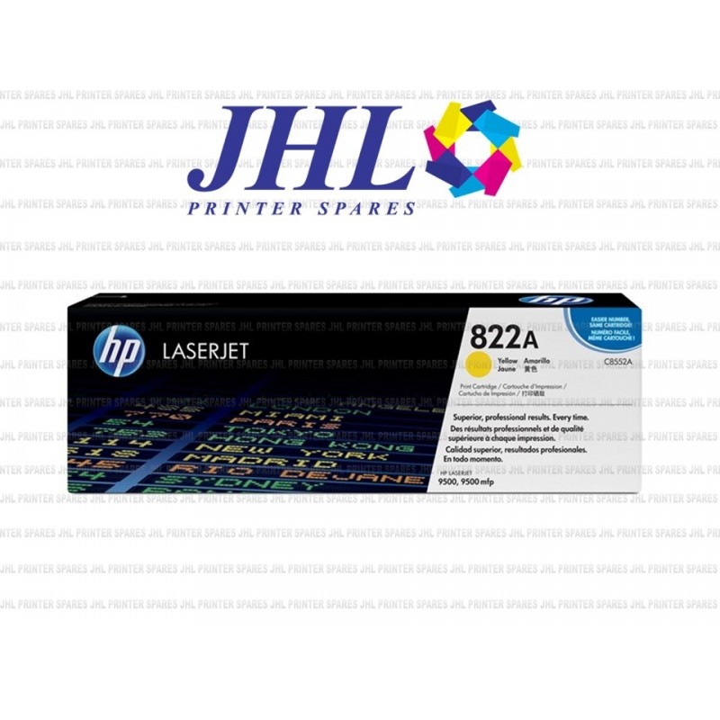 C8552A HP 9500 Yellow Toner Cartridge 