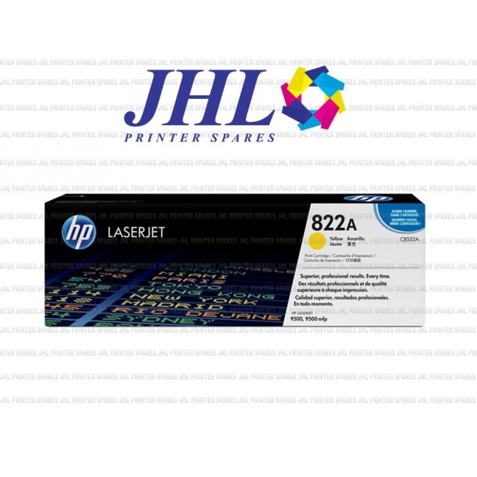 C8552A HP 9500 Yellow Toner Cartridge 