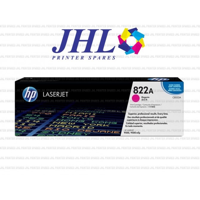 C8553A HP 9500 Magenta Toner Cartridge 