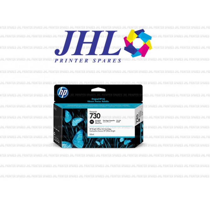 P2V67A HP 730 Black Ink Cartridge