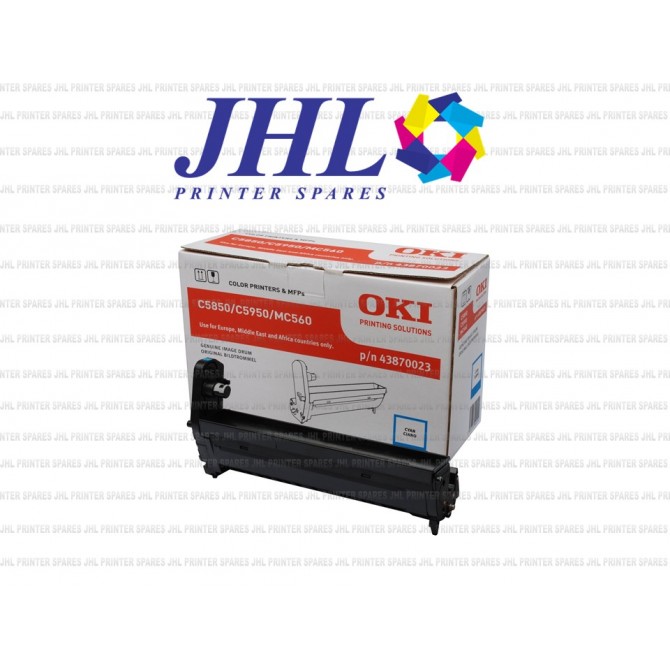 43870023 Oki Cyan Drum