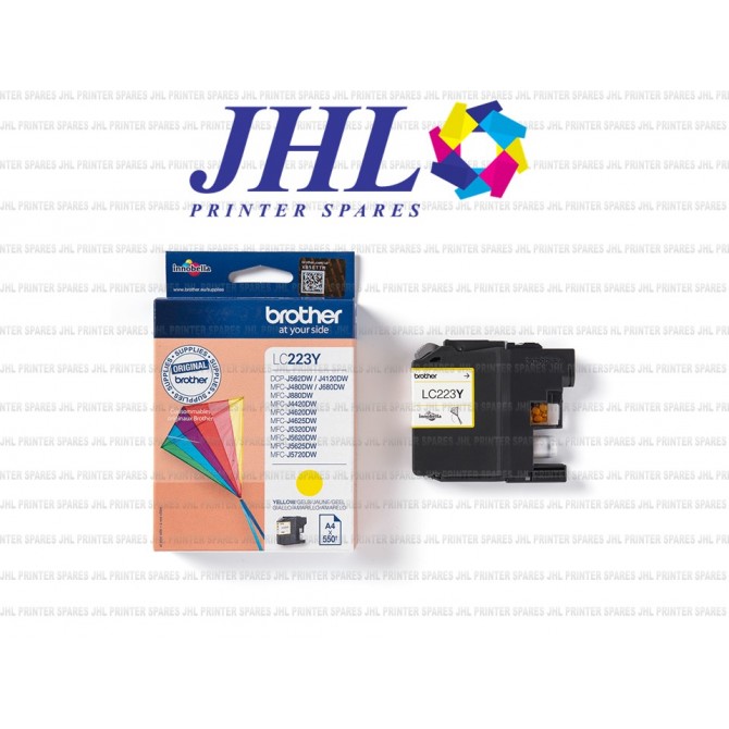 LC223Y - Brother Yellow Ink Cartridge
