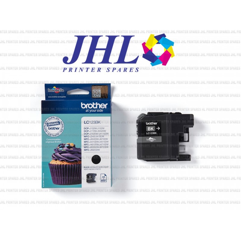 LC123BK - Brother Black Ink Cartridge
