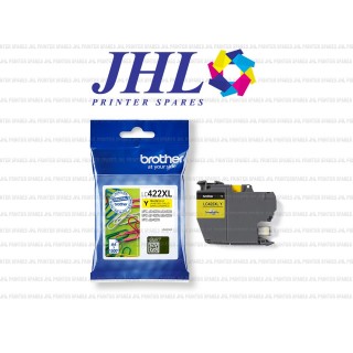 LC422XLY - Brother High Yield Yellow Ink Cartridge