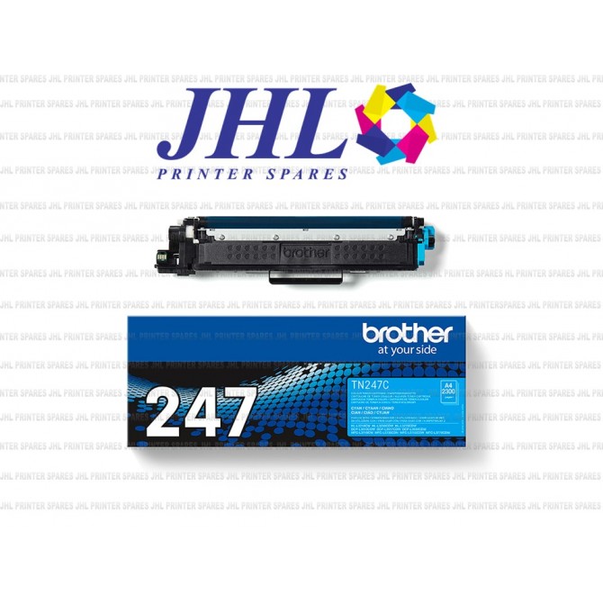 BROTHER TN247C CYAN TONER 2.3K