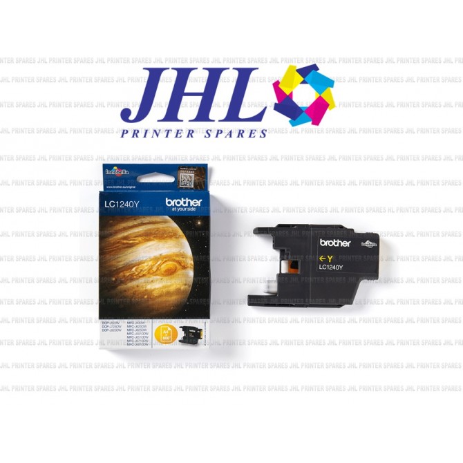 LC1240Y - Brother Yellow Ink Cartridge