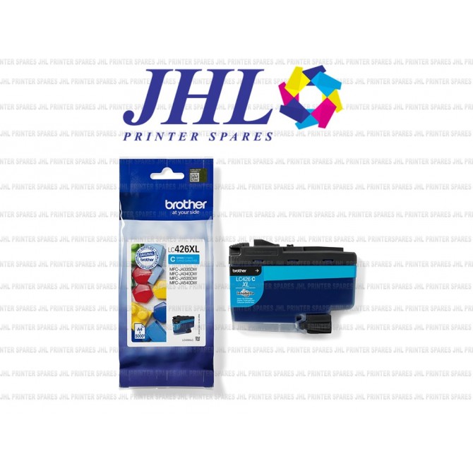 LC426XLC - Brother Cyan High Yield Ink Cartridge