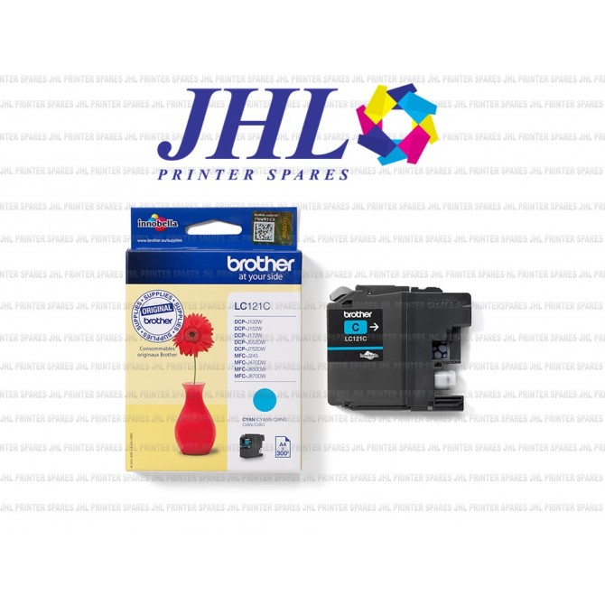 LC121C - Brother Cyan Ink Cartridge