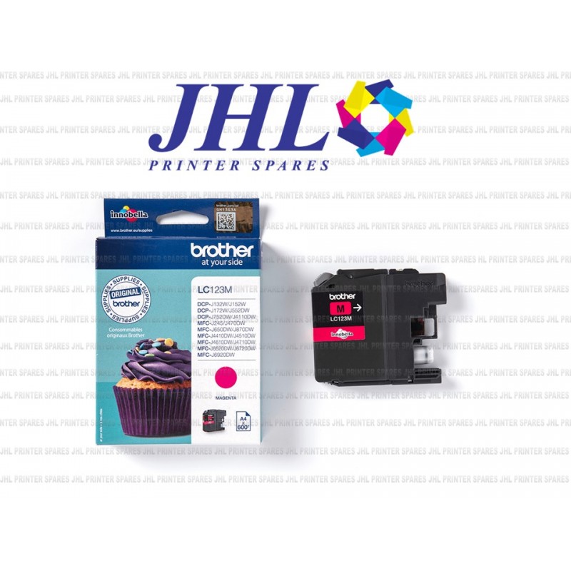 LC123M - Brother Magenta Ink Cartridge