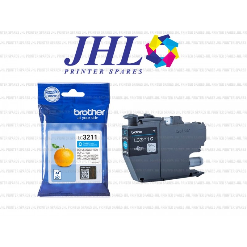 LC3211C - Brother Cyan Ink Cartridge