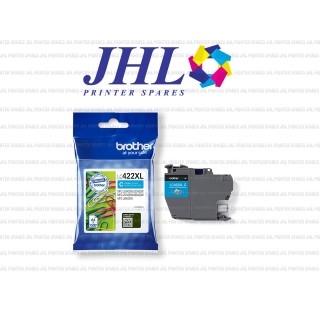 LC422XLC - Brother High Yield Cyan Ink Cartridge