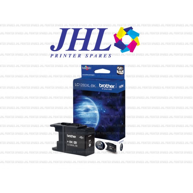 LC1280XLBK - Brother High Yield Black Ink Cartridge
