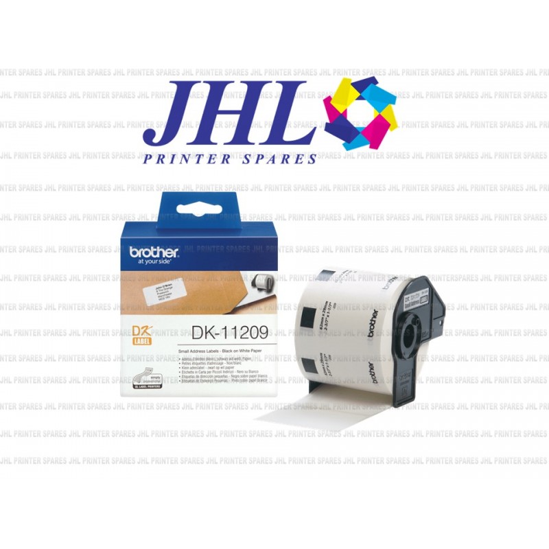 DK-11209 - Brother Black On White Label Roll