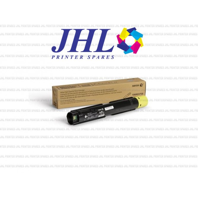 106R03758 Yellow Toner Xerox  Versalink C7000