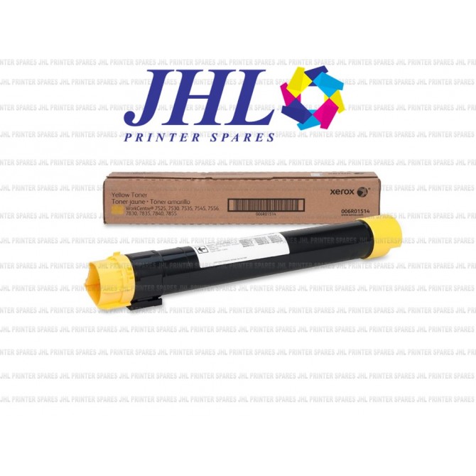 006R01514 Yellow Toner 15K Xerox Workcentre 7525/7530/7545/7556