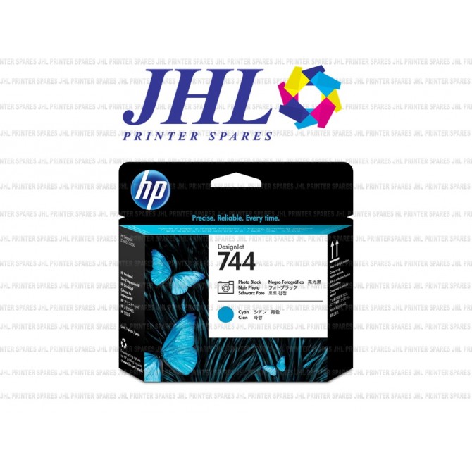 F9J86A HP744 Photo Black / Cyan Printhead