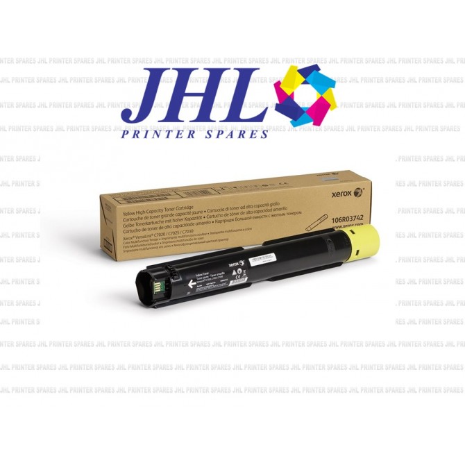 106R03742 Xerox Versalink C7020/25/30 High Capacity Yellow Toner