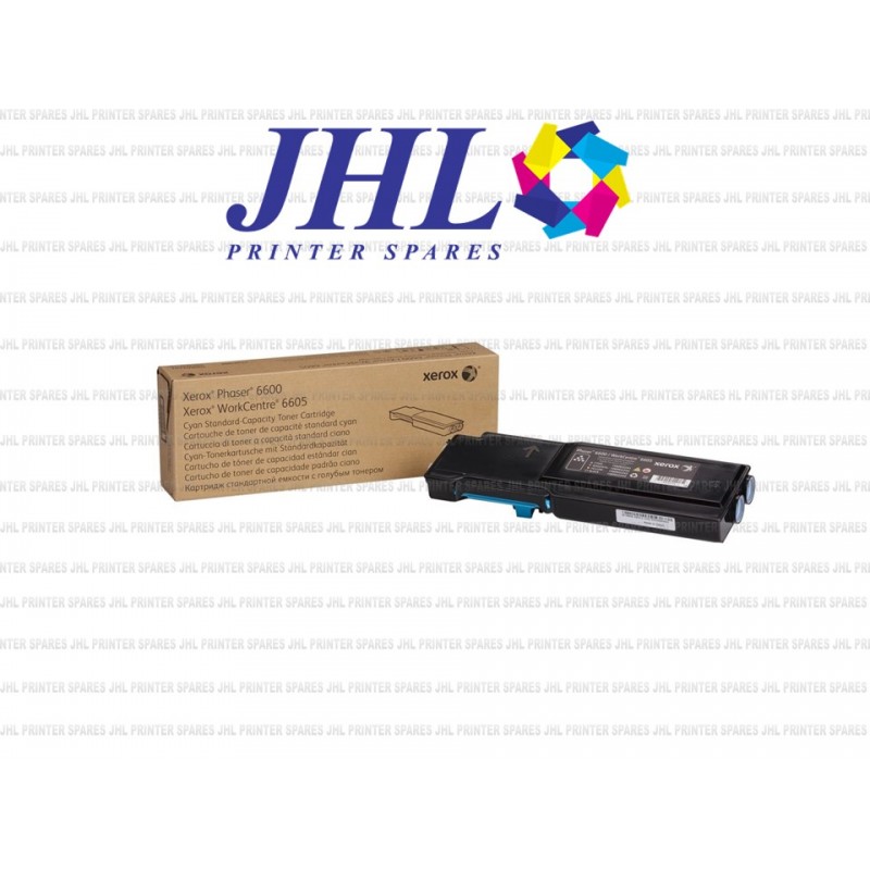 106R02245 Cyan Toner Xerox Phaser 6600 / Workcentre 6605