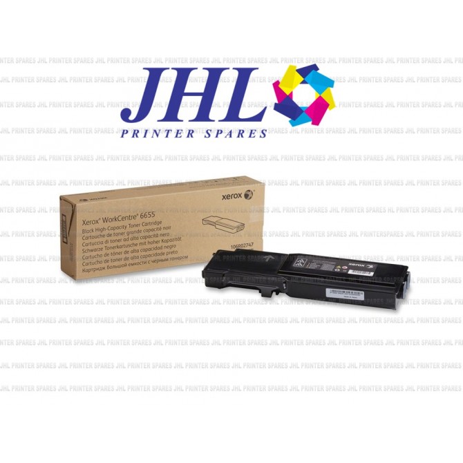 106R02747 Black Toner Xerox Work Centre 6655
