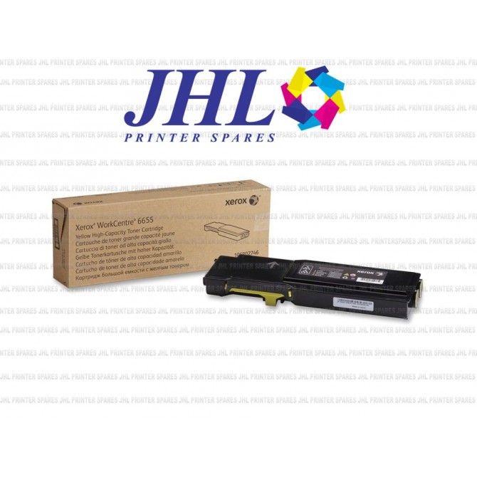 106R02746 Yellow Toner Xerox Work Centre 6655