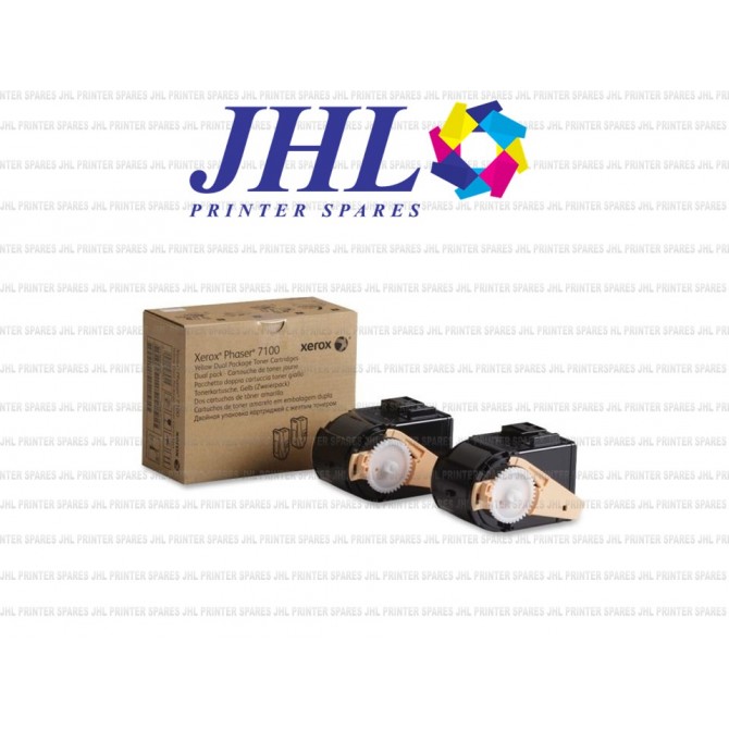 106R02604 Yellow Toner Twin Pack Xerox Phaser 7100