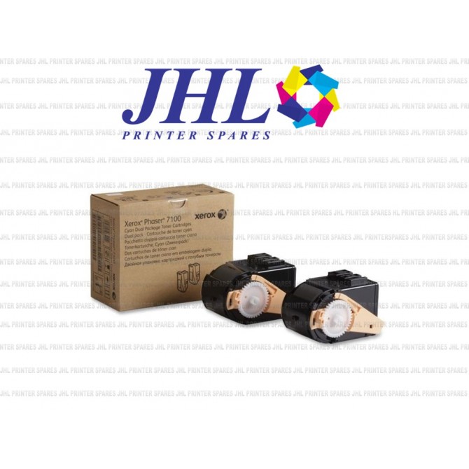 106R02602 Cyan Toner Twin Pack Phaser 7100