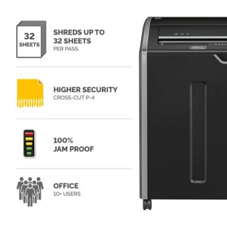 4699001 Fellowes Powershred 485Ci Cross Cut Shredder