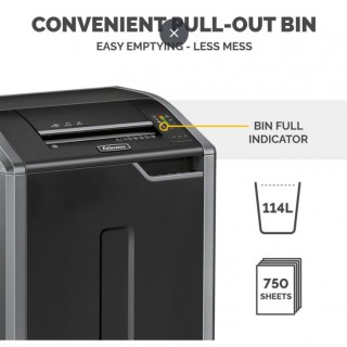 4698501 Fellowes Powershred 425i Strip Cut Shredder