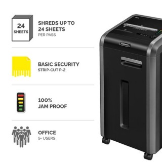 4623001 Fellowes 225i Strip Cut Shredder