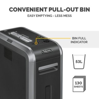 4613101 Fellowes Powershred 125i Strip Cut Shredder
