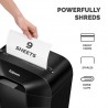 4403201 Fellowes Powershred LX50 Cross Cut P-4 Shredder