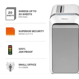 5050501 Fellowes Powershred LX221 Micro Cut Shredder