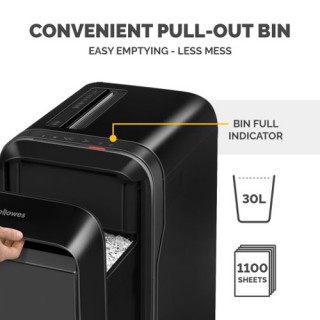 5050401 Fellowes Powershred LX221 Micro Cut Shredder
