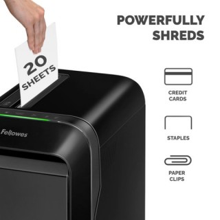 5050401 Fellowes Powershred LX221 Micro Cut Shredder