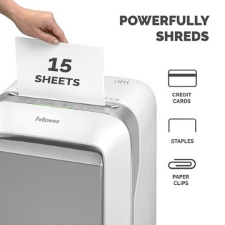 5050301 Fellowes Powershred LX211 Micro Cut Shredder