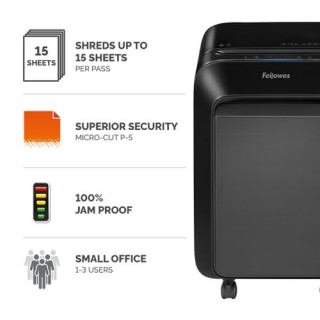 5050201 Fellowes Powershred LX211 Micro Cut Shredder