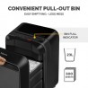 5502501 Fellowes Powershred LX210 Mini Cut Shredder