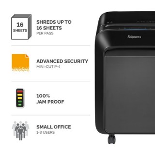 5502501 Fellowes Powershred LX210 Mini Cut Shredder