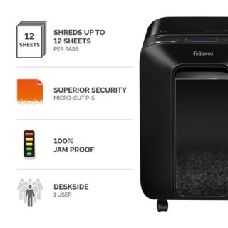 5160001 Fellowes Powershred LX201 Micro Cut Shredder