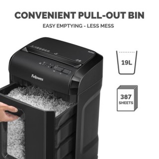4630701 Fellowes Powershred 10M Micro Cut Shredder