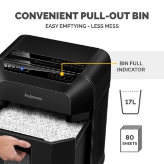 4621601 Fellowes Automax 80M Mini Cut Shredder